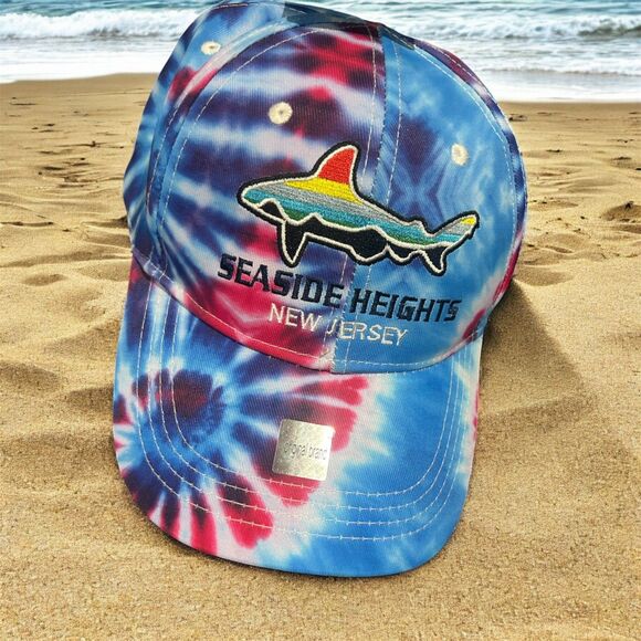 Seaside Heights New Jersey Tie Dye Cap Adjustable New w Tags Jersey Shore Beach - Picture 1 of 4